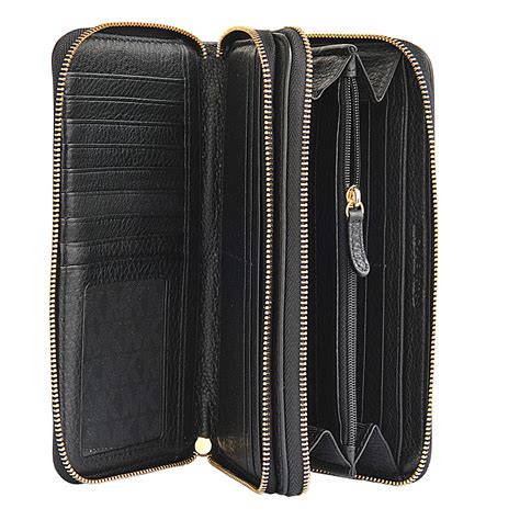 double zip wallet michael kors|michael kors double zipper wallet.